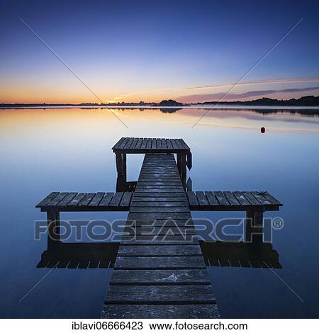 Wooden footbridge at the Schaalsee near Morgenrot, Schaalsee Biosphere Reserve, Mecklenburg-Western Pomerania, Germany, Europe View Large Photo Image Stock Image - Wooden footbridge at the Schaalsee near Morgenrot, Schaalsee Biosphere Reserve, Mecklenburg-Western Pomerania, Germany, Europe. Fotosearch