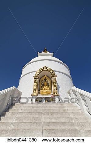 World Peace Pagoda, Stupa, Pokhara, Nepal, Asia View Large Photo Image Stock Image - World Peace Pagoda, Stupa, Pokhara, Nepal, Asia. Fotosearch
