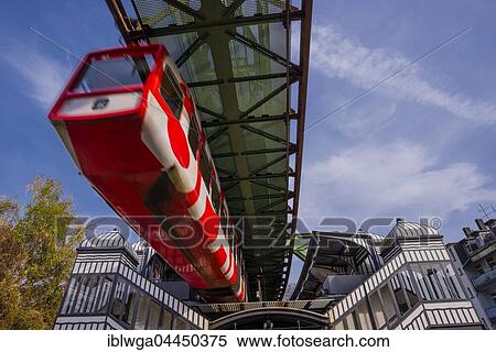 Wuppertal suspension railway, elevated track, Wuppertal, Bergisches Land, North Rhine-Westphalia, Germany, Europe View Large Photo Image Stock Photography - Wuppertal suspension railway, elevated track, Wuppertal, Bergisches Land, North Rhine-Westphalia, Germany, Europe. Fotosearch