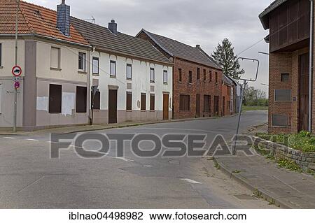 Abandoned City Pesch near lignite opencast mine Garzweiler, North Rhine-Westphalia, Germany, Europe View Large Photo Image Stock Image - Abandoned City Pesch near lignite opencast mine Garzweiler, North Rhine-Westphalia, Germany, Europe. Fotosearch