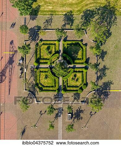 Aerial view, John Corputius Square, baroque gardens, Duisburg, Ruhr district, North Rhine-Westphalia, Germany, Europe View Large Photo Image Stock Image - Aerial view, John Corputius Square, baroque gardens, Duisburg, Ruhr district, North Rhine-Westphalia, Germany, Europe. Fotosearch
