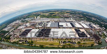 Aerial view, Volkswagen factory Wolfsburg, Autostadt and Ritz Carlton Hotel, Fish-eye lens, Lower Saxony, Germany, Europe View Large Photo Image Stock Photo - Aerial view, Volkswagen factory Wolfsburg, Autostadt and Ritz Carlton Hotel, Fish-eye lens, Lower Saxony, Germany, Europe. Fotosearch