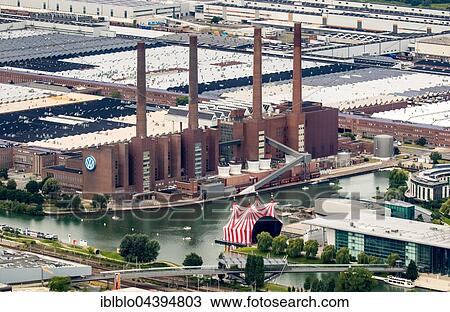 Aerial view, Volkswagen Wolfsburg plant with cogeneration VW South Street, Lower Saxony, Germany, Europe View Large Photo Image Stock Image - Aerial view, Volkswagen Wolfsburg plant with cogeneration VW South Street, Lower Saxony, Germany, Europe. Fotosearch