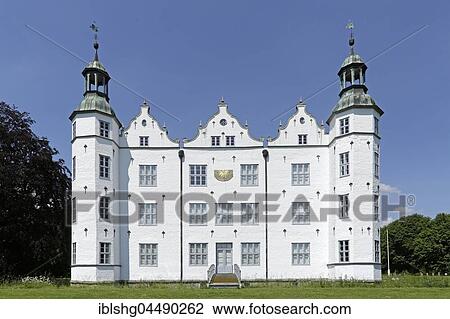 Stock Image - Ahrensburg Castle, Schleswig-Holstein, Germany, Europe. Fotosearch