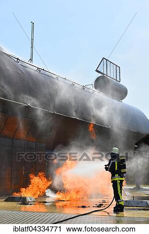 Aircraft fire drill, fire drill site Airport MUC, Munich, Bavaria, Germany, Europe View Large Photo Image Stock Image - Aircraft fire drill, fire drill site Airport MUC, Munich, Bavaria, Germany, Europe. Fotosearch