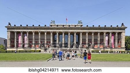 Altes Museum, Museum Island, Berlin, Germany, Europe View Large Photo Image Stock Image - Altes Museum, Museum Island, Berlin, Germany, Europe. Fotosearch