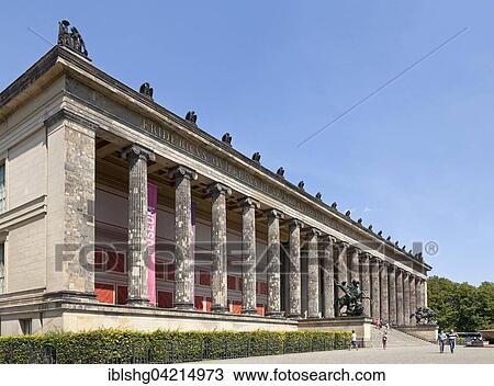 Altes Museum, Museum Island, Berlin, Germany, Europe View Large Photo Image Stock Image - Altes Museum, Museum Island, Berlin, Germany, Europe. Fotosearch