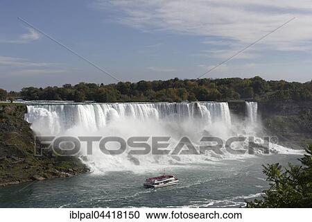American Falls with tourist boat, Niagara Falls Centre, Niagara Falls, Ontario Province, Canada, North America View Large Photo Image Stock Image - American Falls with tourist boat, Niagara Falls Centre, Niagara Falls, Ontario Province, Canada, North America. Fotosearch