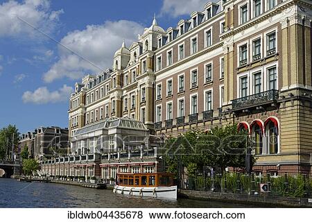Amstel Hotel on the Amstel, Amsterdam, Holland, The Netherlands, Europe View Large Photo Image Stock Photo - Amstel Hotel on the Amstel, Amsterdam, Holland, The Netherlands, Europe. Fotosearch