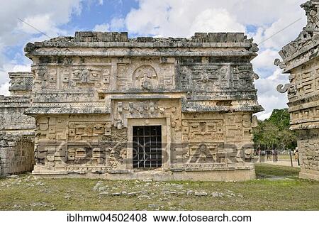 Anexo de las Monjas, house of the nuns, historic Mayan city of Chichen Itza, Piste, Yucatan, Mexico, Central America View Large Photo Image Stock Photo - Anexo de las Monjas, house of the nuns, historic Mayan city of Chichen Itza, Piste, Yucatan, Mexico, Central America. Fotosearch
