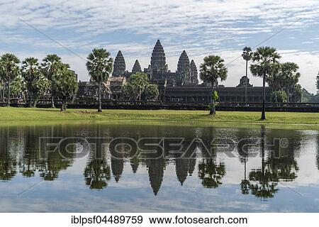 Angkor Wat, Cambodia, Asia View Large Photo Image Stock Photo - Angkor Wat, Cambodia, Asia. Fotosearch