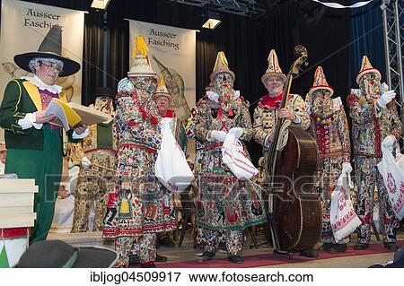 Aussee Carnival, awarded Unesco Heritage of Flinserl by Jester, Bad Aussee, Styria, Austria, Europe View Large Photo Image Stock Photo - Aussee Carnival, awarded Unesco Heritage of Flinserl by Jester, Bad Aussee, Styria, Austria, Europe. Fotosearch