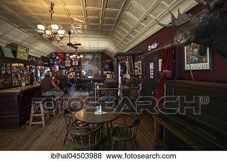 Bar, Saloon, Indoors, Virginia City, former gold mining town, Montana Province, USA, North America View Large Photo Image Stock Photo - Bar, Saloon, Indoors, Virginia City, former gold mining town, Montana Province, USA, North America. Fotosearch