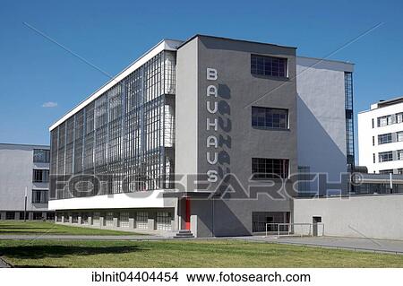 Bauhaus Dessau, Dessau, Dessau-Roßlau, Saxony-Anhalt, Germany, Europe View Large Photo Image Picture - Bauhaus Dessau, Dessau, Dessau-Roßlau, Saxony-Anhalt, Germany, Europe. Fotosearch