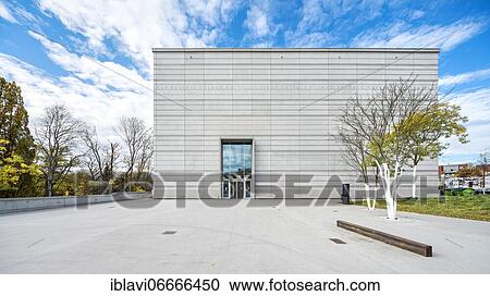 Stock Image - Bauhaus Museum Weimar, Weimar, Thuringia, Germany, Europe. Fotosearch