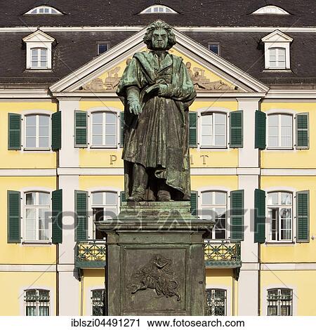 Beethoven monument on Münsterplatz, Bonn, North Rhine-Westphalia, Germany, Europe View Large Photo Image Stock Image - Beethoven monument on Münsterplatz, Bonn, North Rhine-Westphalia, Germany, Europe. Fotosearch