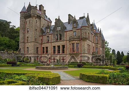 Stock Image - Belfast Castle, Belfast, Northern Ireland, United Kingdom, Europe. Fotosearch