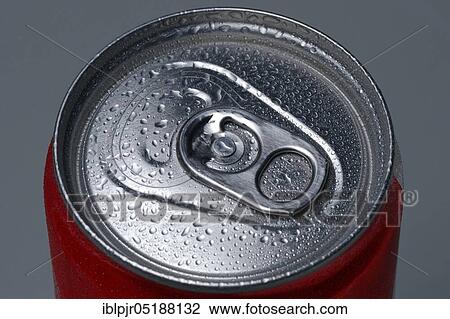 Stock Image - Beverage can with closure, Aluminium, Aluminium can, Aluminium cans. Fotosearch