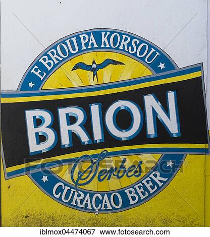 Billboard for local beer, Caribbean, Curacao, South America View Large Photo Image Stock Photo - Billboard for local beer, Caribbean, Curacao, South America. Fotosearch