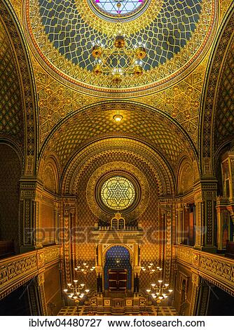 Bima, altar, Spanish Synagogue, interior shot, Josefov, Jewish Quarter, Prague, Bohemia, Czech Republic, Europe View Large Photo Image Stock Photo - Bima, altar, Spanish Synagogue, interior shot, Josefov, Jewish Quarter, Prague, Bohemia, Czech Republic, Europe. Fotosearch