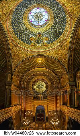 Bima, altar, Spanish Synagogue, interior shot, Josefov, Jewish Quarter, Prague, Bohemia, Czech Republic, Europe View Large Photo Image Stock Photograph - Bima, altar, Spanish Synagogue, interior shot, Josefov, Jewish Quarter, Prague, Bohemia, Czech Republic, Europe. Fotosearch