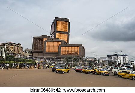 Block Number 2 ministery on the center square in the downtown, Yaounde, Cameroon, Africa View Large Photo Image Stock Image - Block Number 2 ministery on the center square in the downtown, Yaounde, Cameroon, Africa. Fotosearch