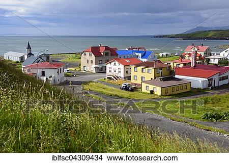 Blönduós, Iceland, Europe View Large Photo Image Picture - Blönduós, Iceland, Europe. Fotosearch