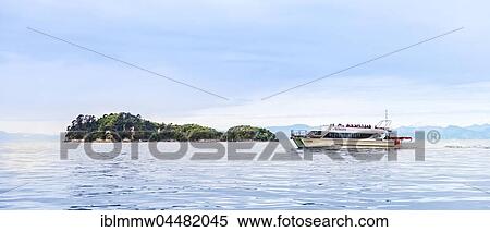 Boat with tourists, Abel Tasman National Park, Tasman Region, Southland, New Zealand, Oceania View Large Photo Image Stock Photography - Boat with tourists, Abel Tasman National Park, Tasman Region, Southland, New Zealand, Oceania. Fotosearch