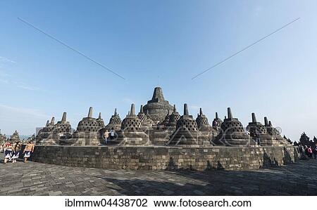 Borobudur temple, stupas, Borobudur, Yogyakarta, Java, Indonesia, Asia View Large Photo Image Stock Image - Borobudur temple, stupas, Borobudur, Yogyakarta, Java, Indonesia, Asia. Fotosearch