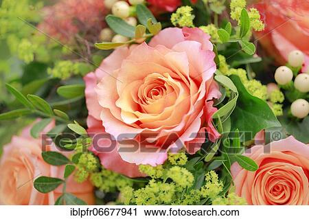 Stock Image - Bouquet Detail, Flower Arrangement. Fotosearch