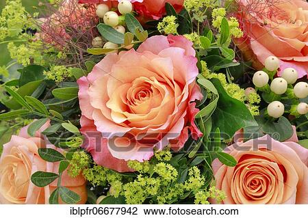 Stock Image - Bouquet Detail, Flower Arrangement. Fotosearch