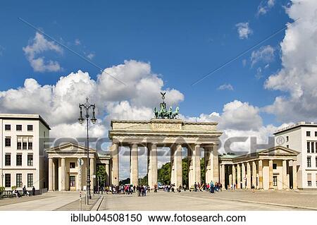 Brandenburg Gate and Pariser Platz, Berlin-Mitte, Berlin, Germany, Europe View Large Photo Image Stock Image - Brandenburg Gate and Pariser Platz, Berlin-Mitte, Berlin, Germany, Europe. Fotosearch