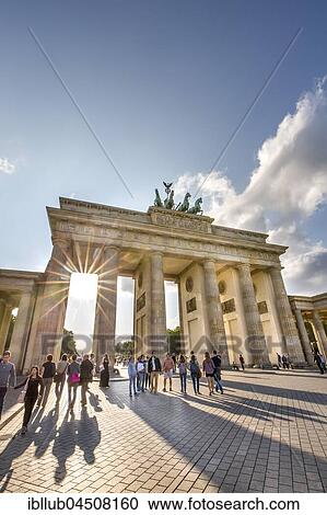 Brandenburg Gate, Pariser Platz, Berlin-Mitte, Berlin, Germany, Europe View Large Photo Image Stock Image - Brandenburg Gate, Pariser Platz, Berlin-Mitte, Berlin, Germany, Europe. Fotosearch