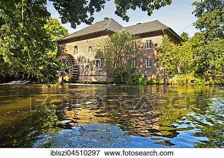 Brempter Mühle on the Schwalm, Niederkrüchten, Niederrhein, North Rhine-Westphalia, Germany, Europe View Large Photo Image Stock Photo - Brempter Mühle on the Schwalm, Niederkrüchten, Niederrhein, North Rhine-Westphalia, Germany, Europe. Fotosearch