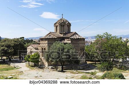 Byzantine Greek Orthodox Church, ancient Agora, Athens, Greece, Europe View Large Photo Image Stock Photo - Byzantine Greek Orthodox Church, ancient Agora, Athens, Greece, Europe. Fotosearch