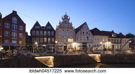 Bürgermeister-Hintze-Haus, Historical Half-timbered Houses, Old Port, Stade, Lower Saxony, Germany, Europe View Large Photo Image Stock Photography - Bürgermeister-Hintze-Haus, Historical Half-timbered Houses, Old Port, Stade, Lower Saxony, Germany, Europe. Fotosearch