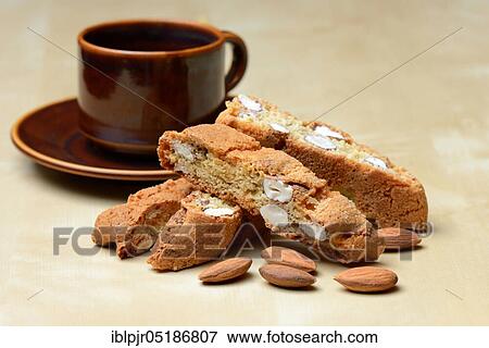 Cantucci and cup, cantuccini, almond biscuits from Tuscany, Italy, Europe View Large Photo Image Stock Photo - Cantucci and cup, cantuccini, almond biscuits from Tuscany, Italy, Europe. Fotosearch