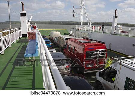 Car ferry on River Shannon, Tarbert, Ireland, United Kingdom, Europe View Large Photo Image Stock Photo - Car ferry on River Shannon, Tarbert, Ireland, United Kingdom, Europe. Fotosearch