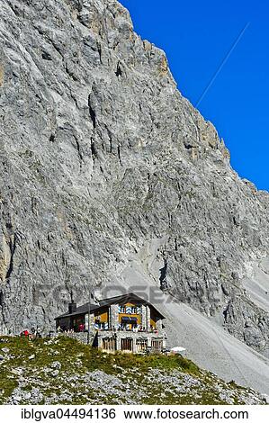 Carschinahütte in front of rock wall of Sulzfluh, Rätikon, St. Antönien, Prättigau, Canton of Grisons, Switzerland, Europe View Large Photo Image Stock Photograph - Carschinahütte in front of rock wall of Sulzfluh, Rätikon, St. Antönien, Prättigau, Canton of Grisons, Switzerland, Europe. Fotosearch