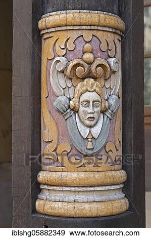 Carvings at the Wedekindhaus, market place, Hildesheim, Lower Saxony, Germany, Europe View Large Photo Image Stock Photo - Carvings at the Wedekindhaus, market place, Hildesheim, Lower Saxony, Germany, Europe. Fotosearch