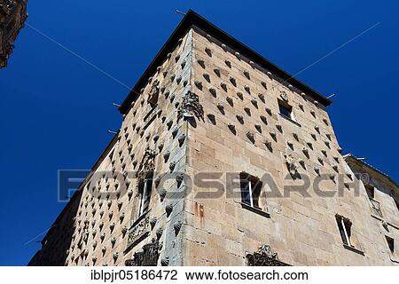 Casa de las Conchas, Shell House, Salamanca, Spain, Europe View Large Photo Image Stock Image - Casa de las Conchas, Shell House, Salamanca, Spain, Europe. Fotosearch