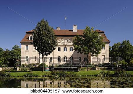 Stock Photo - Castle Branitz, Prince Pückler Park Branitz, Cottbus, Brandenburg, Lower Lusatia, Germany, Europe. Fotosearch