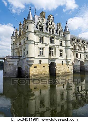 Castle Chenonceau on the Cher, the Château de Chenonceau, Department Chenonceaux, Indre-et-Loire, Center Region, France, Europe View Large Photo Image Stock Image - Castle Chenonceau on the Cher, the Château de Chenonceau, Department Chenonceaux, Indre-et-Loire, Center Region, France, Europe. Fotosearch