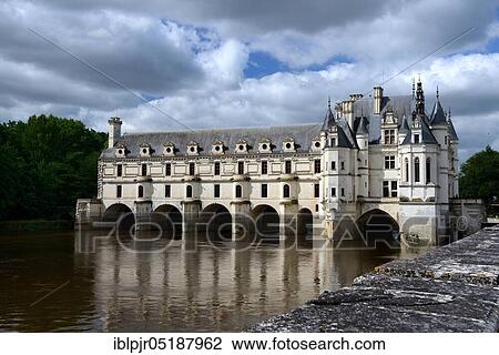 Castle Chenonceau on the Cher, the Château de Chenonceau, Department Chenonceaux, Indre-et-Loire, Center Region, France, Europe View Large Photo Image Stock Image - Castle Chenonceau on the Cher, the Château de Chenonceau, Department Chenonceaux, Indre-et-Loire, Center Region, France, Europe. Fotosearch