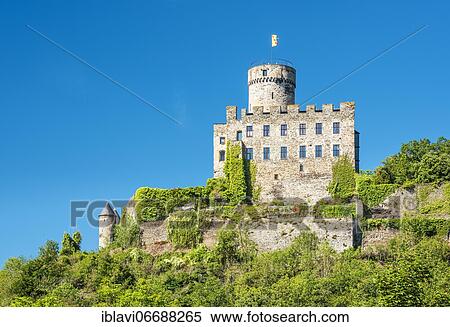 Castle Pyrmont in Roes, Eifel, Rhineland-Palatinate, Germany, Europe View Large Photo Image Stock Photography - Castle Pyrmont in Roes, Eifel, Rhineland-Palatinate, Germany, Europe. Fotosearch
