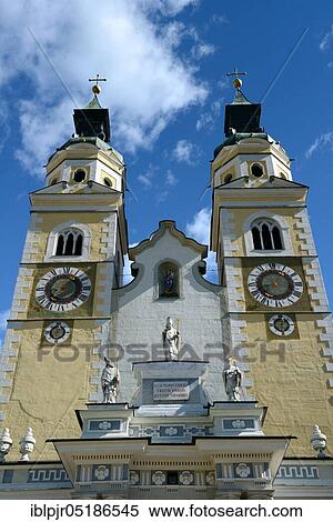 Cathedral, cathedral square, Brixen im Eisacktal, South Tyrol, Alto Adige, Italy, Europe View Large Photo Image Stock Photography - Cathedral, cathedral square, Brixen im Eisacktal, South Tyrol, Alto Adige, Italy, Europe. Fotosearch