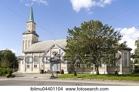 Cathedral, Tromsø Domkirke, Tromso, Norway, Europe View Large Photo Image Picture - Cathedral, Tromsø Domkirke, Tromso, Norway, Europe. Fotosearch