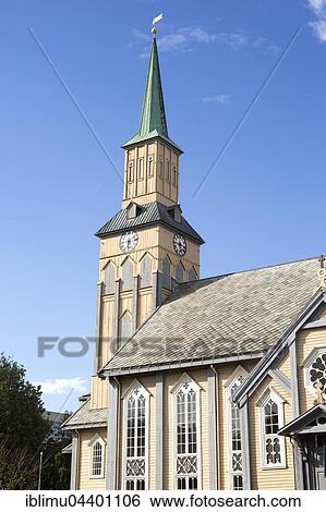 Cathedral, Tromsø Domkirke, Tromso, Norway, Europe View Large Photo Image Stock Photograph - Cathedral, Tromsø Domkirke, Tromso, Norway, Europe. Fotosearch