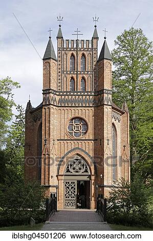 Catholic Church, Ludwigslust, Mecklenburg-Western Pomerania, Germany, Europe View Large Photo Image Stock Photograph - Catholic Church, Ludwigslust, Mecklenburg-Western Pomerania, Germany, Europe. Fotosearch