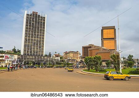 Center square in the downtown, Yaounde, Cameroon, Africa View Large Photo Image Stock Image - Center square in the downtown, Yaounde, Cameroon, Africa. Fotosearch